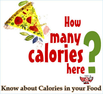 Calories in your Food